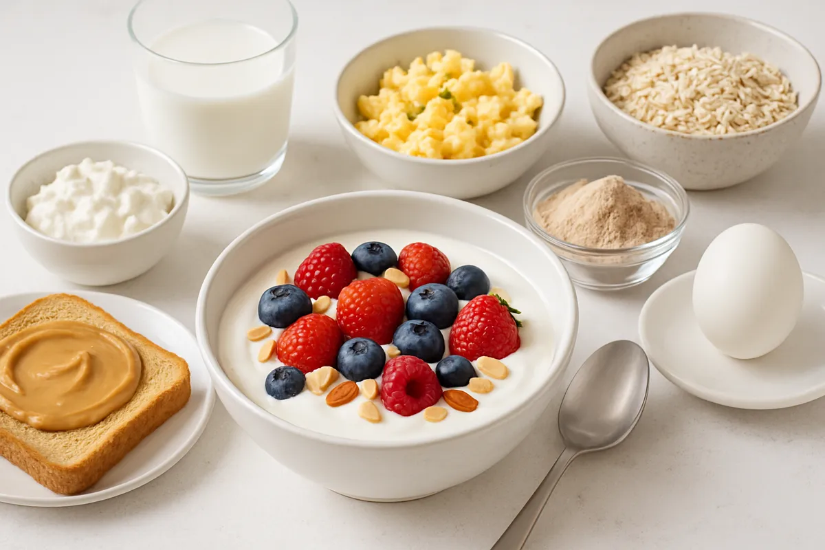 Petit déjeuner protéiné : idées et bienfaits pour votre matinée