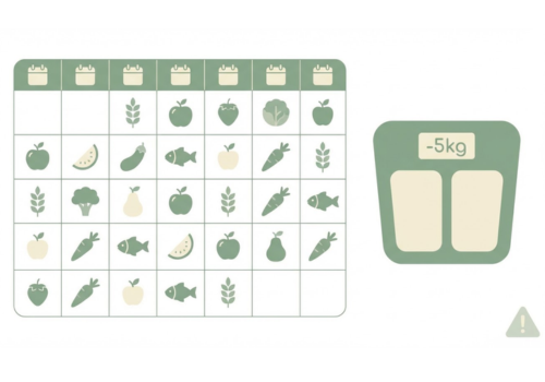 Régime 5 kg en 1 Semaine : Le Menu Complet (Et Pourquoi 90% Échouent Après)