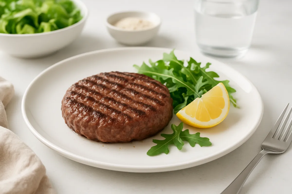 Calories steak haché : valeurs nutritionnelles et conseils