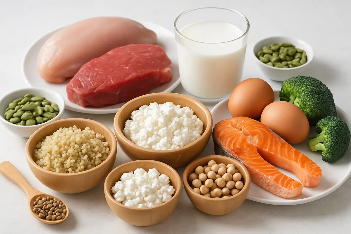 Protéines alimentaires : bienfaits et sources concrètes