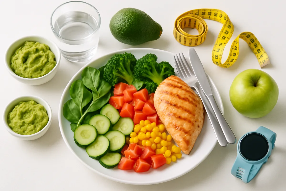 Menu de régime pour perdre 10 kilos : exemples et conseils concrets
