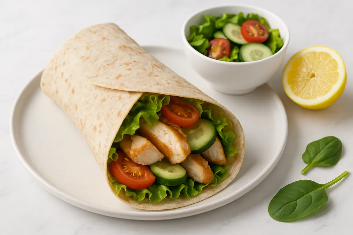 Calorie wrap poulet : valeur nutritionnelle et conseils minceur